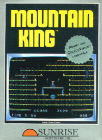 Mountain King Colecovision US box art